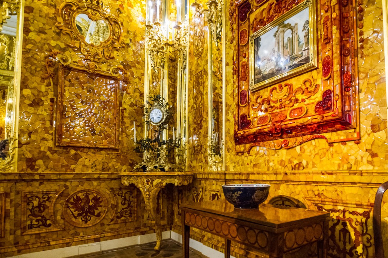 Пушкин Янтарная комната экскурсия