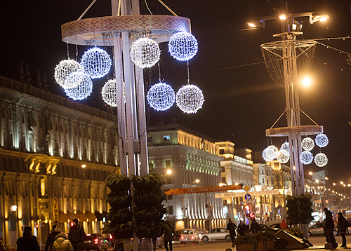 Москва и Минск: в ожидании Нового года